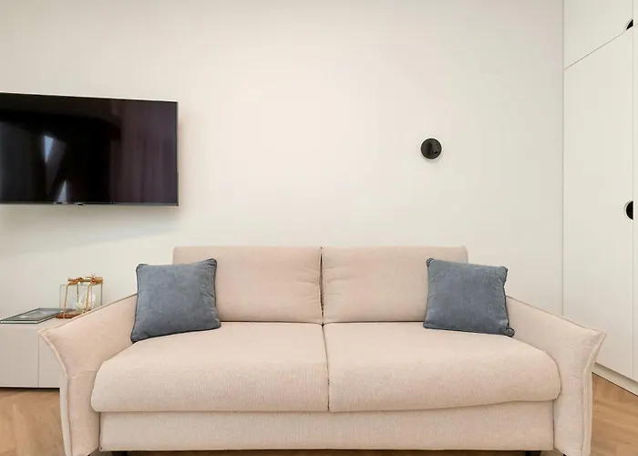 Nowoczesne Dla Dwojga, Balkon Z Widokiem Na Marine By Renters *