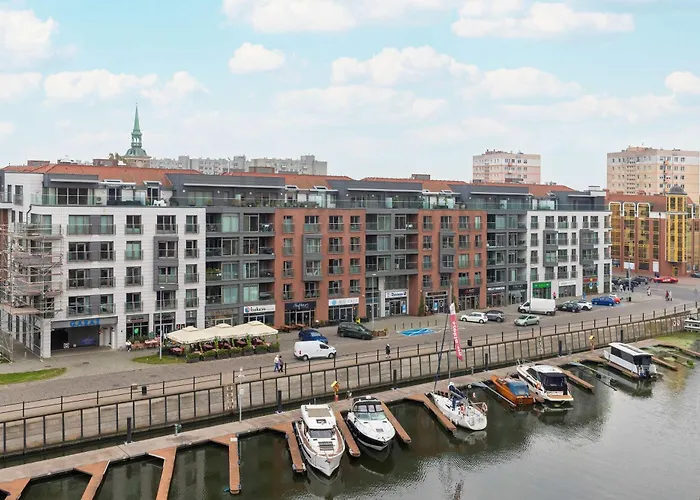 Nowoczesne Dla Dwojga, Balkon Z Widokiem Na Marine By Renters Apartman *