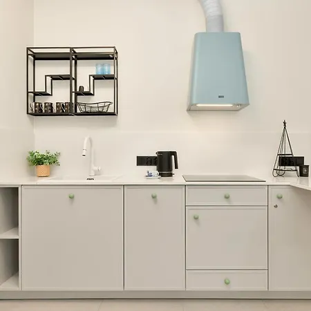 Nowoczesne Dla Dwojga, Balkon Z Widokiem Na Marine By Renters 格但斯克