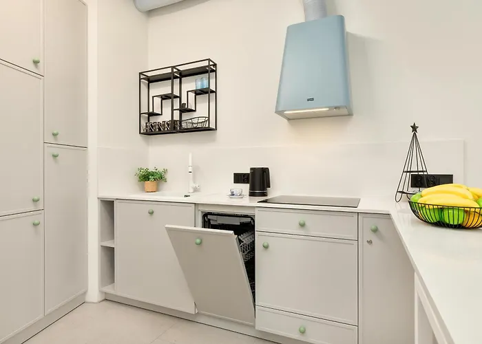 Nowoczesne Dla Dwojga, Balkon Z Widokiem Na Marine By Renters شقة غدانسك