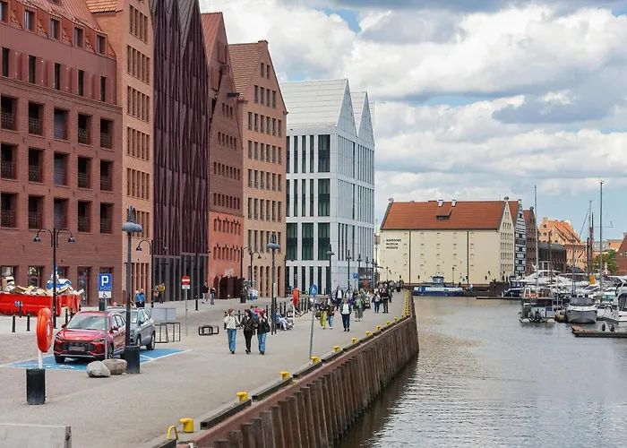 شقة Nowoczesne Dla Dwojga, Balkon Z Widokiem Na Marine By Renters